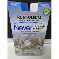 New Rust-Oleum Never Wet Liquid Repelling Treatment / easy 2 step process