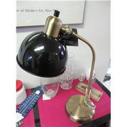 New Brass & Black Desk Lamp 20 inch height
