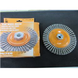 New Walter Wire Wheel Brush 6" x 1/4" x 5/8