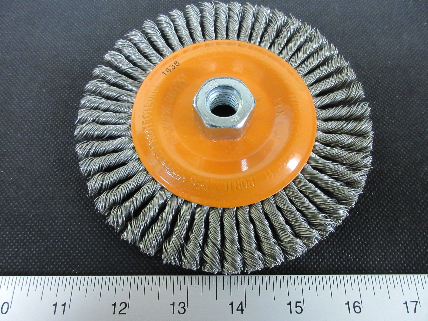 New Walter Wire Wheel Brush 6" x 1/4" x 5/8