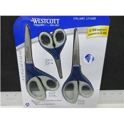 New set of 3 Titanium Scissors