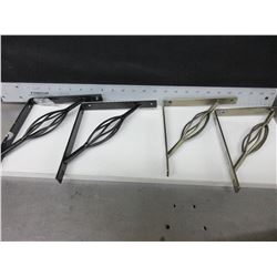 2 sets of Shelf Brackets 7" x 8"