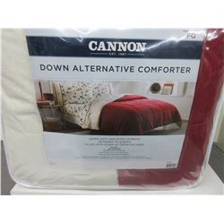 Cannon FULL/QUEEN Down alternative Comforter super soft extra warm