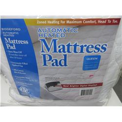 New QUEEN Automatic Heated Mattress Pad / digital display