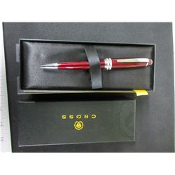 New CROSS Pen red lacquer rollerball