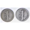 Image 2 : 2-1921 MERCURY DIMES, GOOD