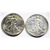 Image 1 : 1942 & 1943 WALKING LIBERTY HALF DOLLARS