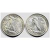 Image 2 : 1942 & 1943 WALKING LIBERTY HALF DOLLARS