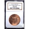 Image 1 : 1961 HK-589 SO CALLED DOLLAR, NGC MS-66 RED
