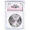 Image 1 : 2013 AMERICAN SILVER EAGLE WHSG PERFECT GEM BU