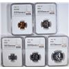 Image 1 : 1962 PROOF SET, ALL COINS NGC PF-67