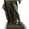 Image 4 : Roman Soldier Bronze Statue on Marble Base