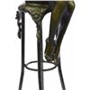 Image 3 : Nude Girl Model Sitting on Chair Bronze Sculpture