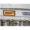 Image 2 : WRENCH (GRAY) RACK C/W ASSORTED WRENCHES & RATCHET WRENCHES