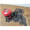 Image 1 : CHAIN HOIST BIG RED, 4,000 LBS
