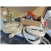 Image 1 : 2 TOW STRAPS AND RATCHET STRAPS, ETC