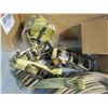 Image 2 : 2 TOW STRAPS AND RATCHET STRAPS, ETC
