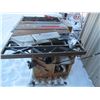 Image 3 : TABLE SAW & STAND 10" CRAFTSMAN W/EXTRA MOTOR (NEW), HEAVY DUTY