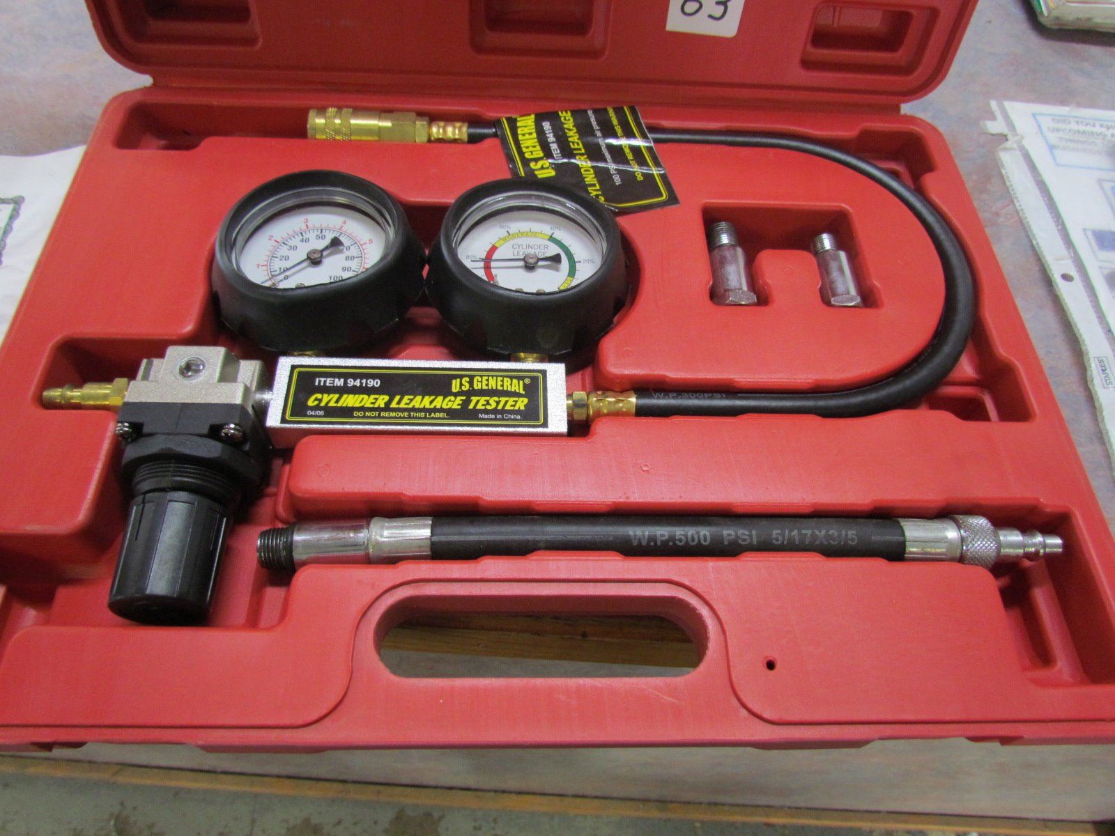 CYLINDER LEAKAGE TESTER, US GENERAL 94190
