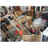 Image 3 : ICE FISHING LOT, AUGER, SCOOP, RODS, ETC