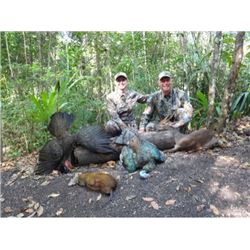 MEXICO - SEVEN DAY CAMPECHE JUNGLE HUNT FOR TWO HUNTERS