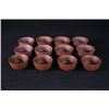 Image 1 : A Group of 12 "China Yixing" Mark Yixing Clay Tea Cups.