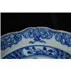 Image 4 : A Middle Qing Dynasty "Qian Long" Blue and White "Floral" Plate.