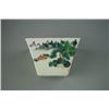 Image 5 : A Pair of "Da Qing Jia Jing Nian Zhi" Mark Famille-Rose Square Cups.