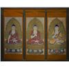 Image 1 : A Group of Three "Buddha" Painting Prints.