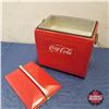 Image 2 : Drink Coca-Cola 1955 Picnic Basket w/Sandwich Tray