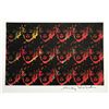 Image 1 : Andy Warhol, "Eighteen Multi-Colored Marilyns" signed Print, 1986
