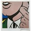 Image 1 : Roy Lichtenstein, "Forget it! Forget Me!" signed Print, 1986