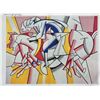 Image 1 : Roy Lichtenstein, "Der rote Reiter" signed Print, 1986