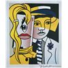 Image 1 : Roy Lichtenstein, "Stepping out" signed Print, 1986