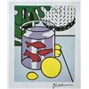 Image 1 : Roy Lichtenstein, "Still Life with Goldfish" signed Print, 1986