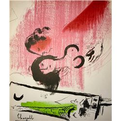 Marc Chagall, original Lithograph 1957