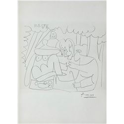 Pablo Picasso "Les Dejeuners" 1962
