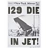 Image 1 : Andy Warhol, signed special Print "129 die in Jet" 1964