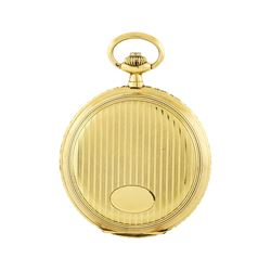 Vintage Tavannes Pocket Watch - 14KT Yellow Gold