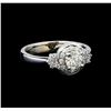 Image 1 : 0.77 ctw Diamond Ring - 14KT White Gold