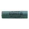 Image 1 : Roll of (50) 1964-D Brilliant Uncirculated Roosevelt Dimes