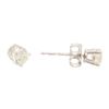 Image 2 : 0.5 ctw Diamond Earrings - 14KT White Gold