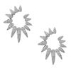 Image 1 : 0.7 ctw Diamond Earrings - 18KT White Gold