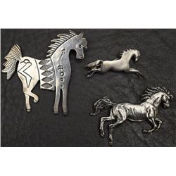 WESTERN HORSE PINS