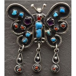 MEXICAN BUTTERFLY PIN/PENDENT