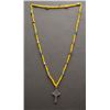 Image 3 : TRADE BEAD CROSS NECKLACE