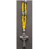 Image 5 : TRADE BEAD CROSS NECKLACE