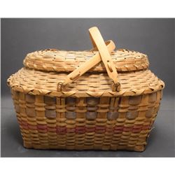 WOODLANDS INDIAN BASKET