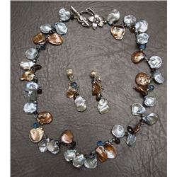 MEXICAN NECKLACE AND EARRINGS