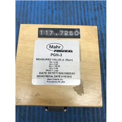 MAHR FEDERAL PERTHOGRAPH *SEE PICS FOR DETAILS*